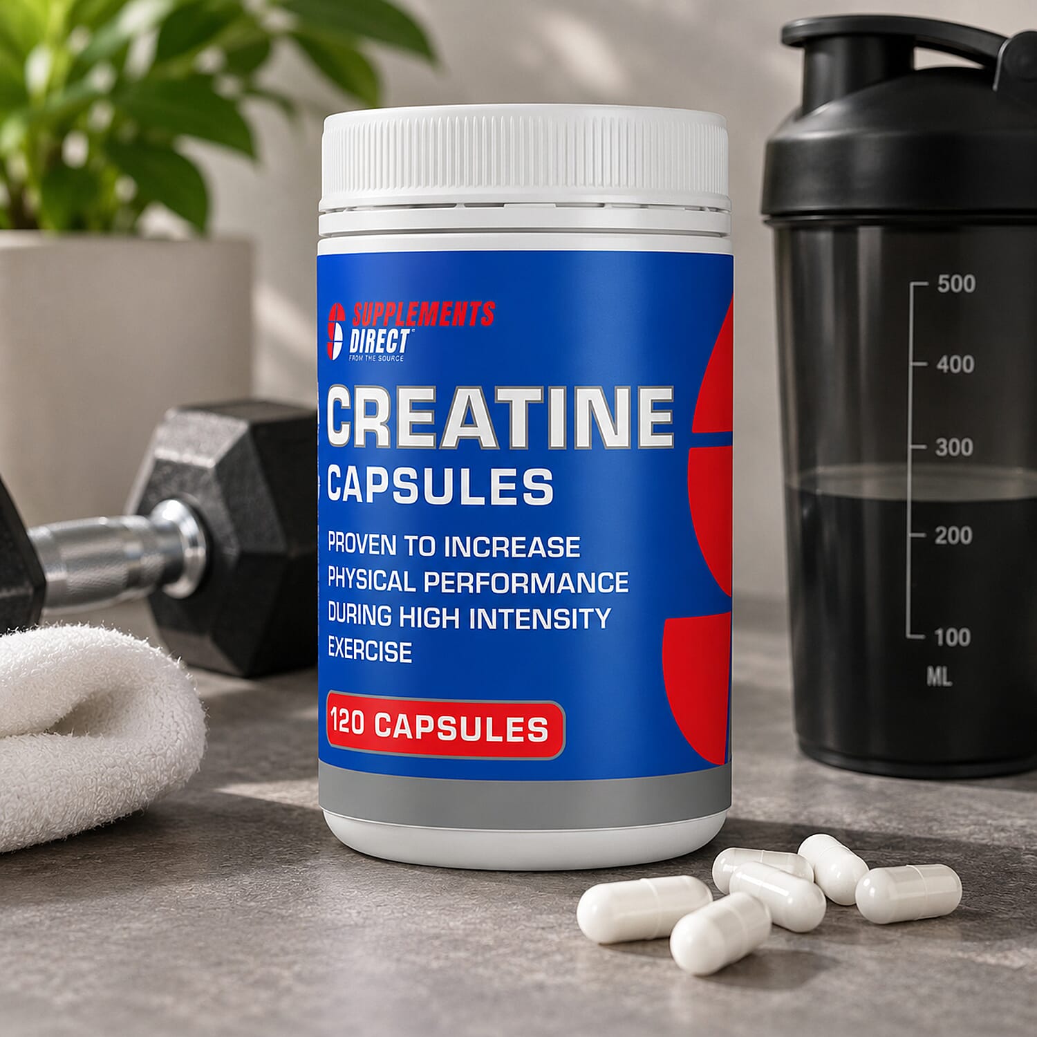 Supplements Direct Creatine Caps - 120