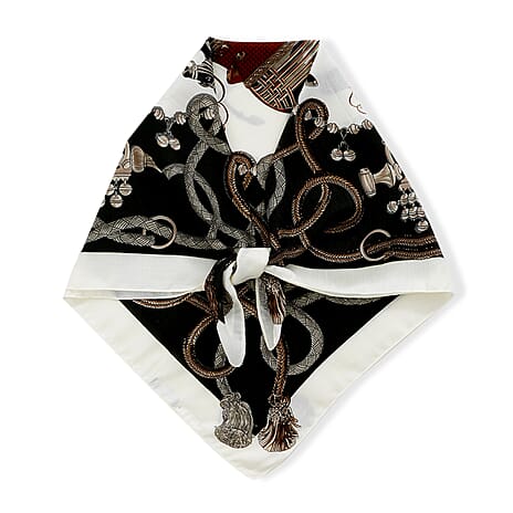 La Marey Printed Scarf