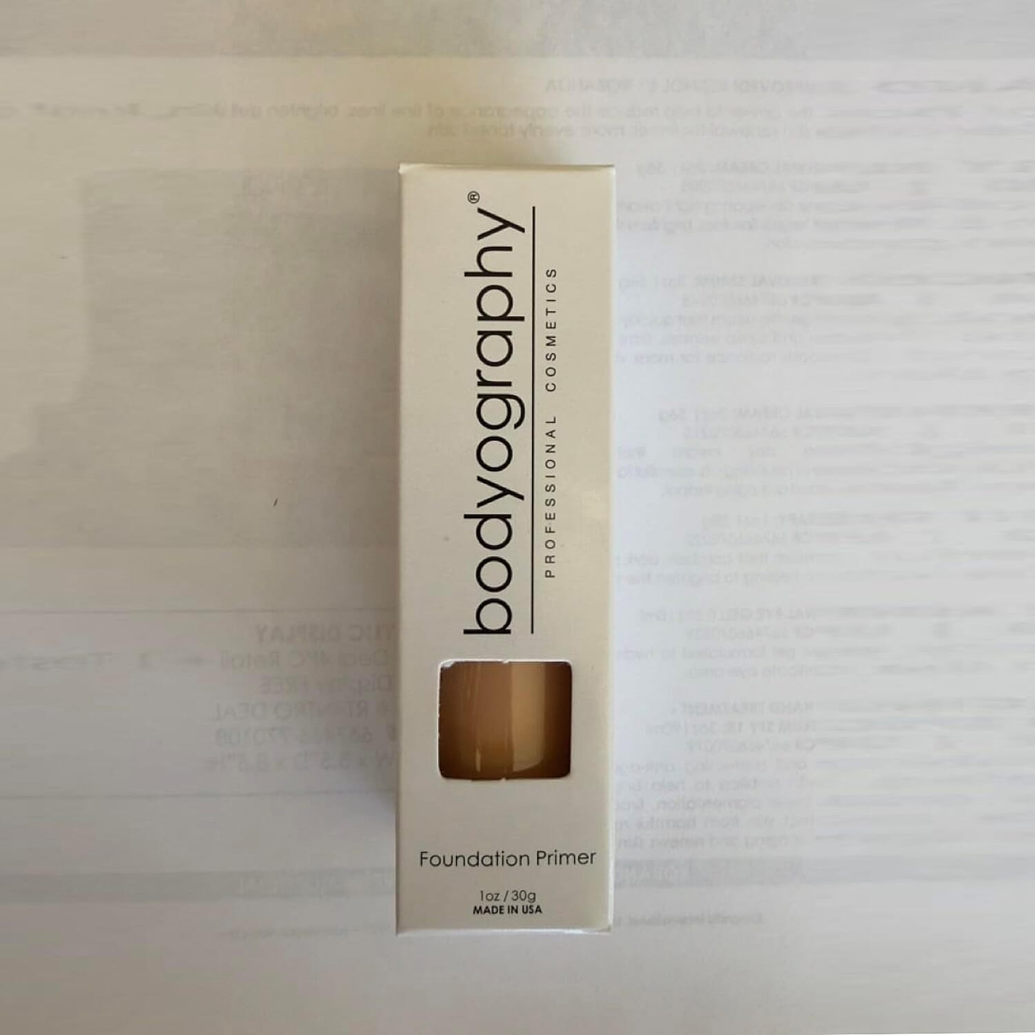 Bodyography Foundation Primer - Green