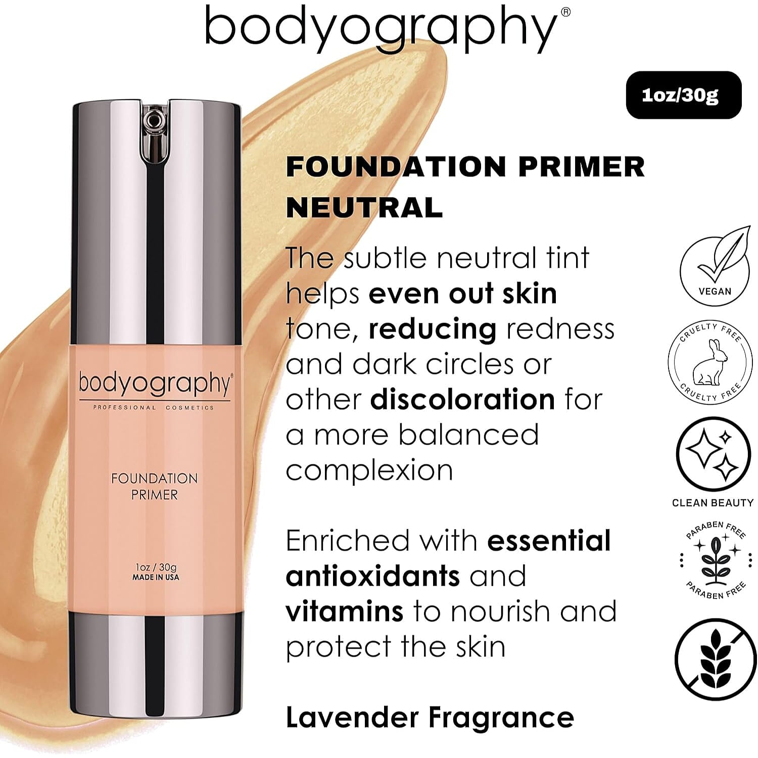 Bodyography Foundation Primer - Green