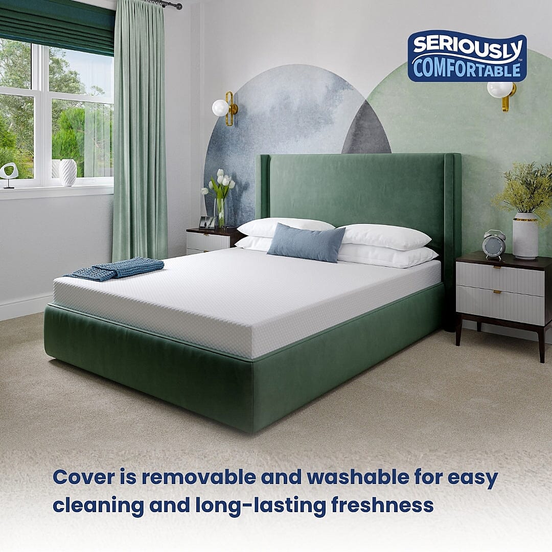 Revive High Density Reflex Foam Mattress by Seriously Comfortable With 100 Night Sleep Trial, 10 Year Warranty & Free Returns - Single