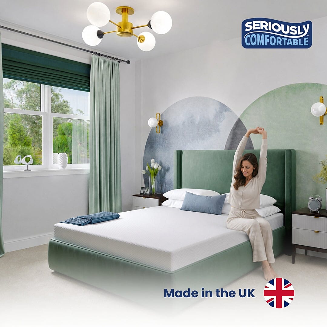 Revive High Density Reflex Foam Mattress by Seriously Comfortable With 100 Night Sleep Trial, 10 Year Warranty & Free Returns - Single