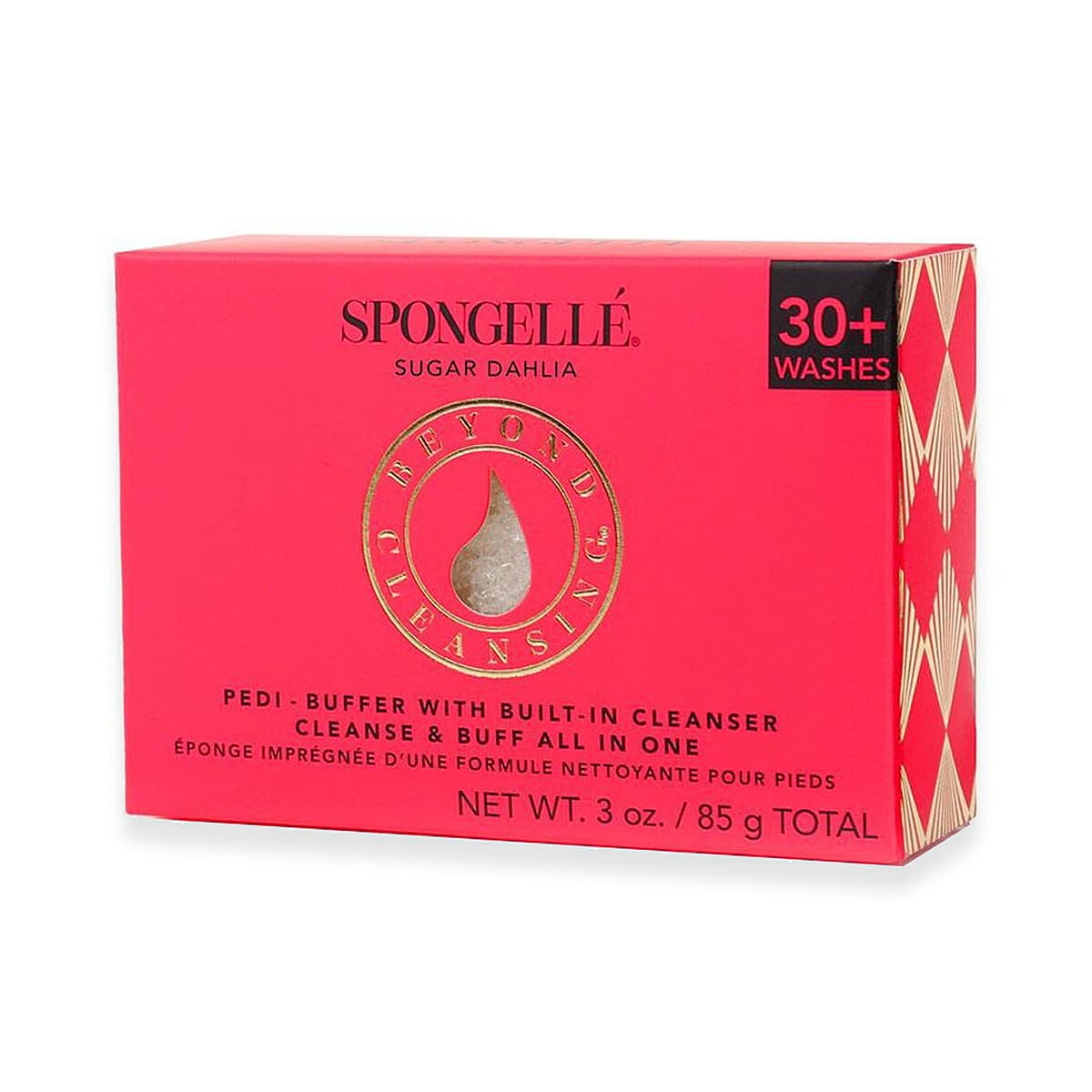 Spongelle Body Wash Infused Pedi Buffer 30- Washes - Sugar Dahlia