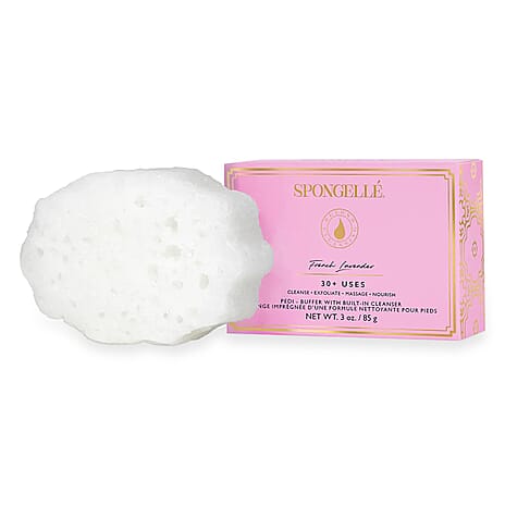 Spongelle Body Wash Infused Pedi Buffer 30- Washes - French Lavender