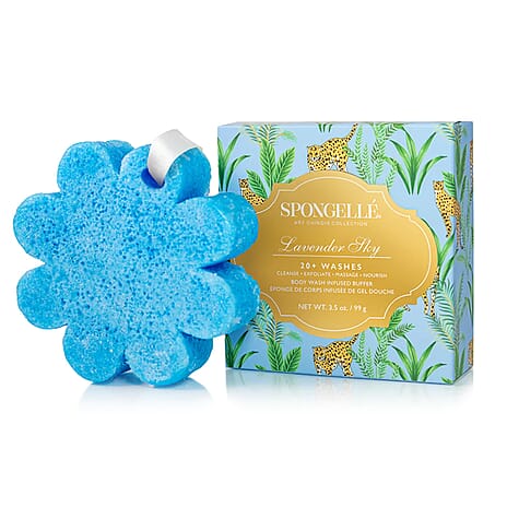 Spongelle Art Chinois Body Buffer - Lavender Sky - 99g