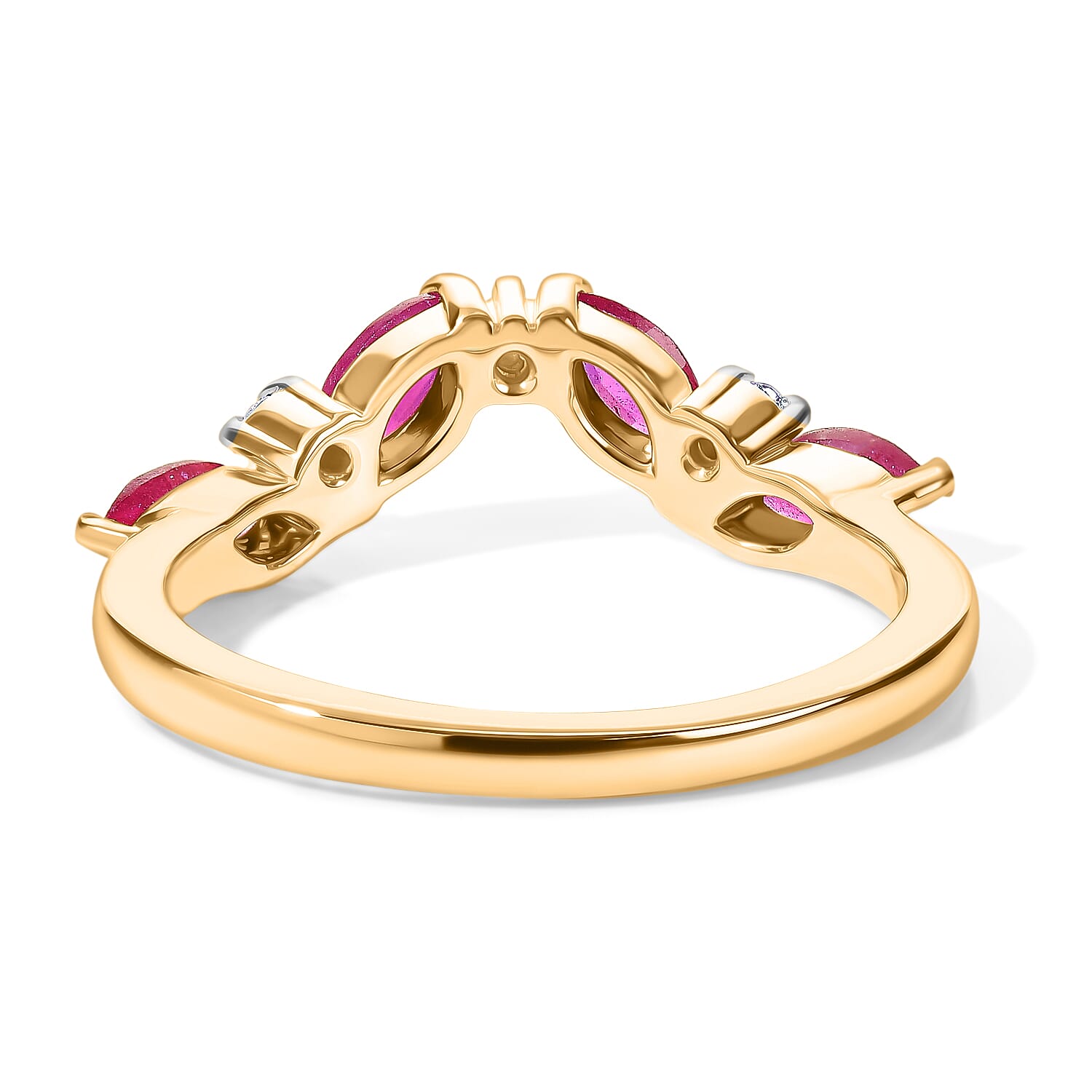 D'Joy - Moissanite Ring in Sterling Silver