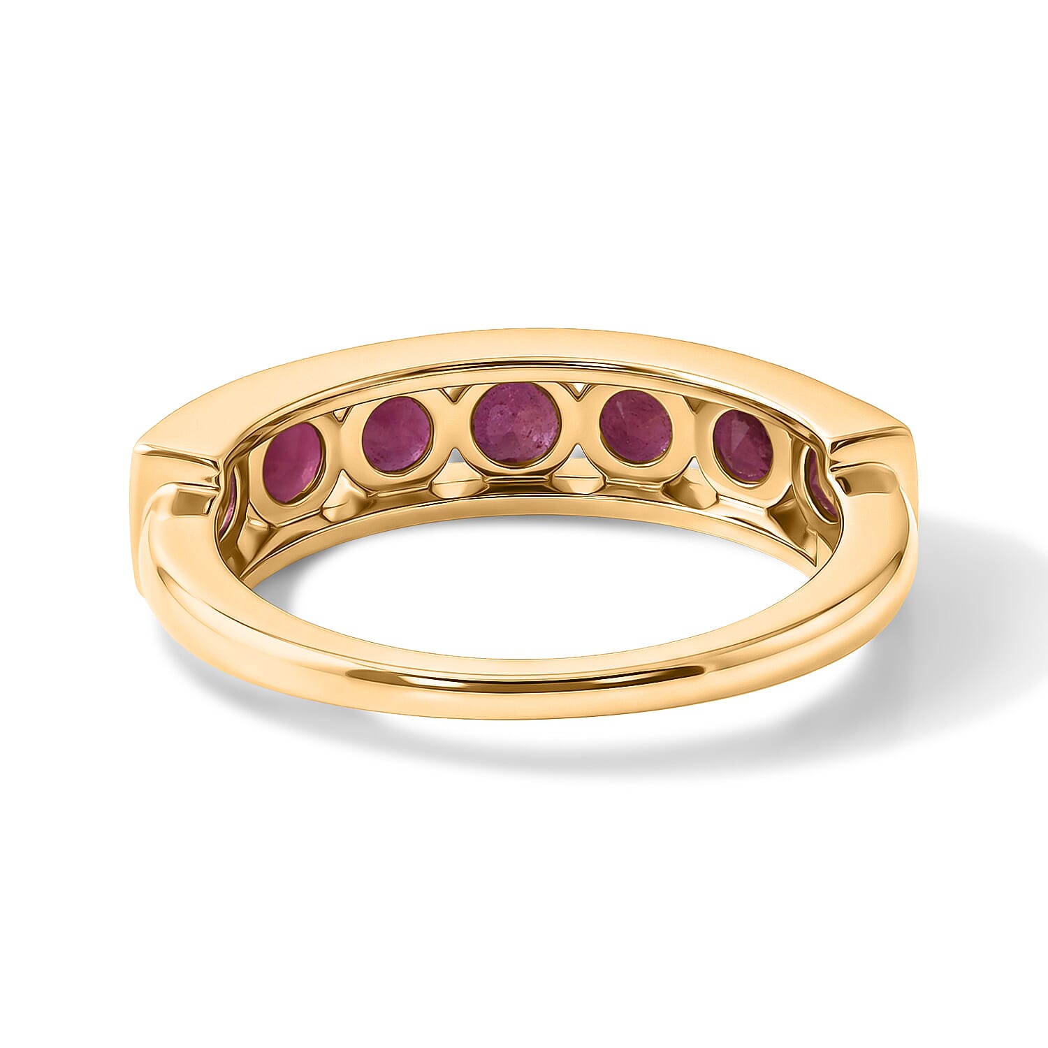 D'Joy Fissure Filled Ruby Ring Sterling Silver  2.800  Ct.
