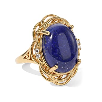 https://tjcuk.sirv.com/Products/86/8/8685396/EverTrue-Lapis-Lazuli-White-Zircon-Ring-in-Yellow-Gold-Tone-11-10-Ct_8685396.jpg?w=342&h=342