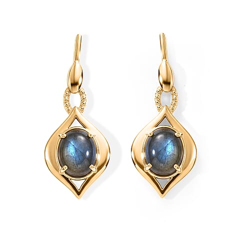 EverTrue - Labradorite Dangling Earring with Push Post  6.30 Ct.