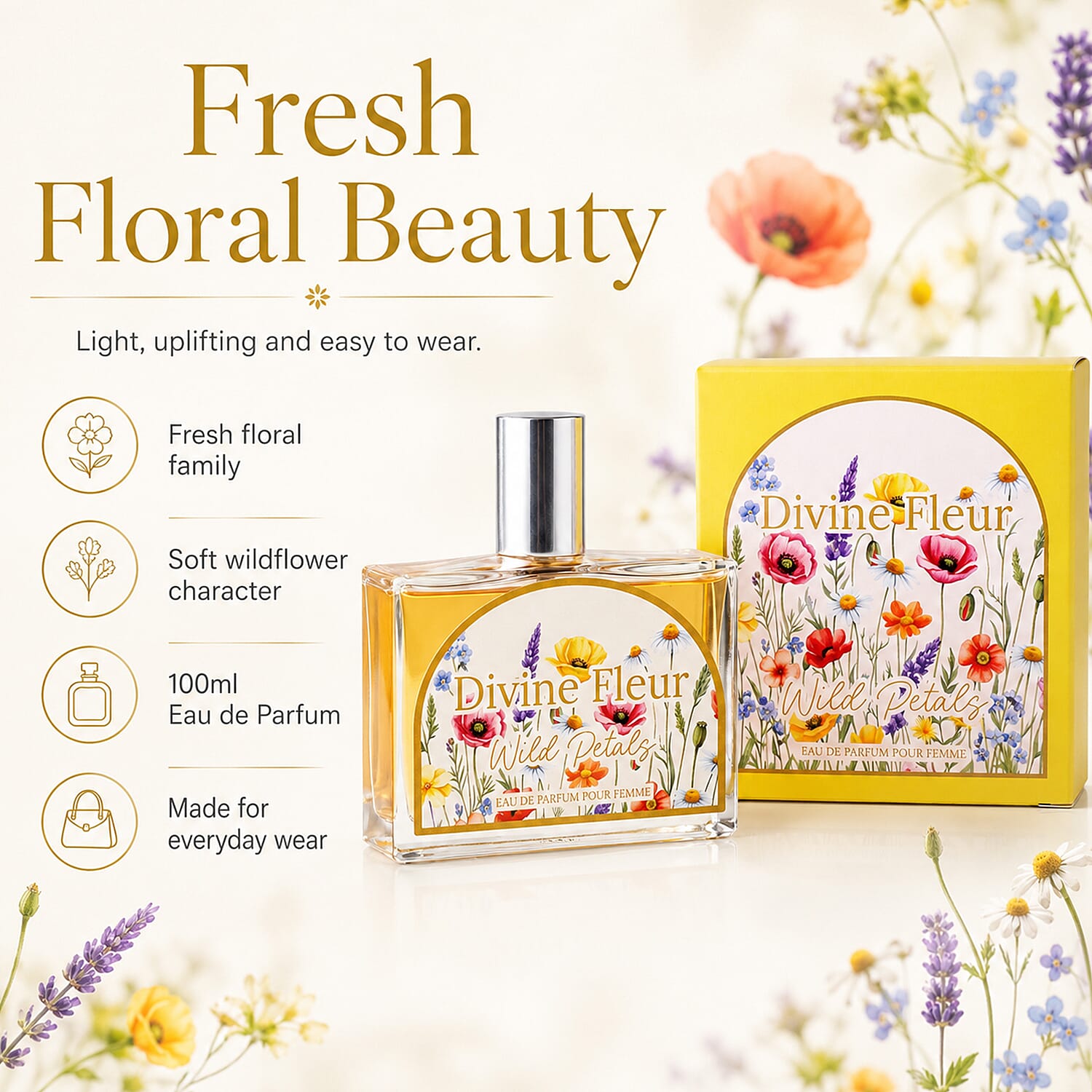 Laurelle Divine Fleur Wild Petals EDP - 100ml