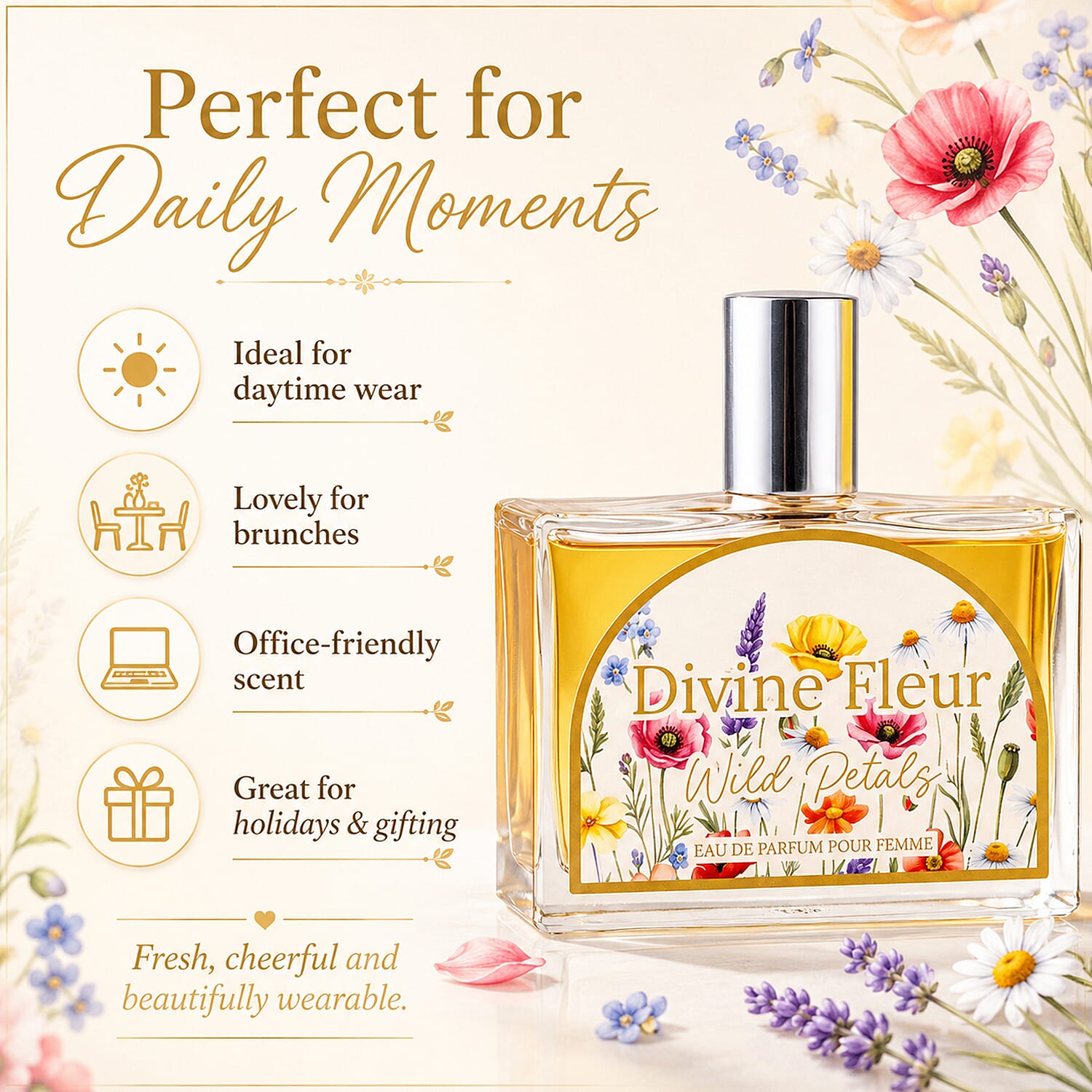 Laurelle Divine Fleur Wild Petals EDP - 100ml