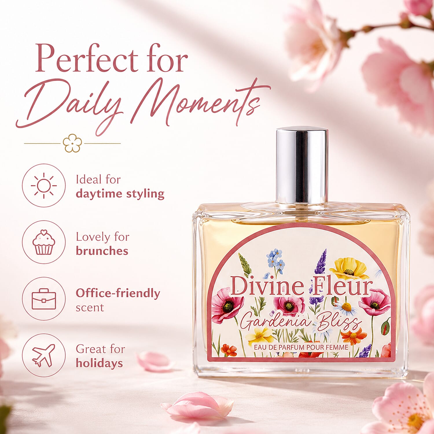 Laurelle Divine Fleur Gardenia Bliss 100ml EDP