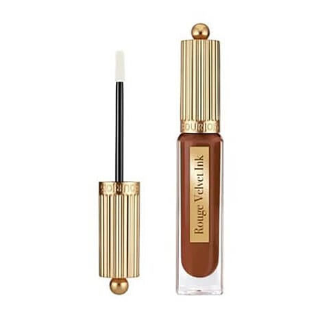 Bourjois 3-Piece Lip Colour Set (Includes Velvet Liquid Lipstick All About Brown, Rouge Velvet Ink Lip Gloss Belle Brune 12, and Rouge Velvet Ink Liquid Lipstick Cup Of Rose 24)