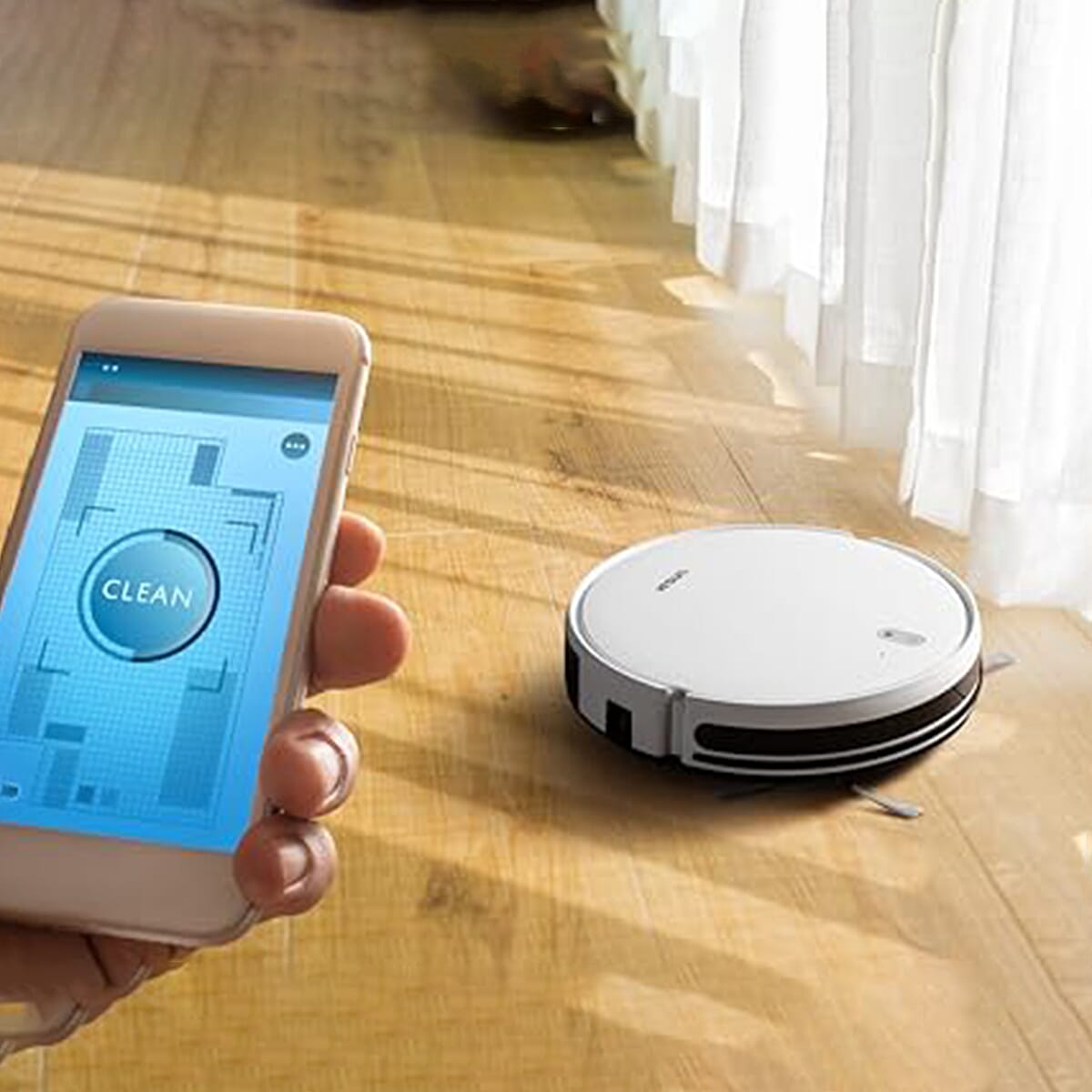 Linsar Robotic Vacuum & Mop - White