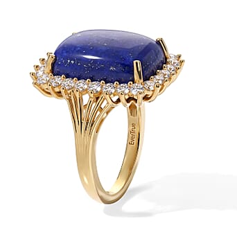 https://tjcuk.sirv.com/Products/86/9/8697040/EverTrue-Lapis-Lazuli-White-Zircon-Ring-in-Yellow-Gold-Tone-13-30-Ct_8697040_3.jpg?w=342&h=342
