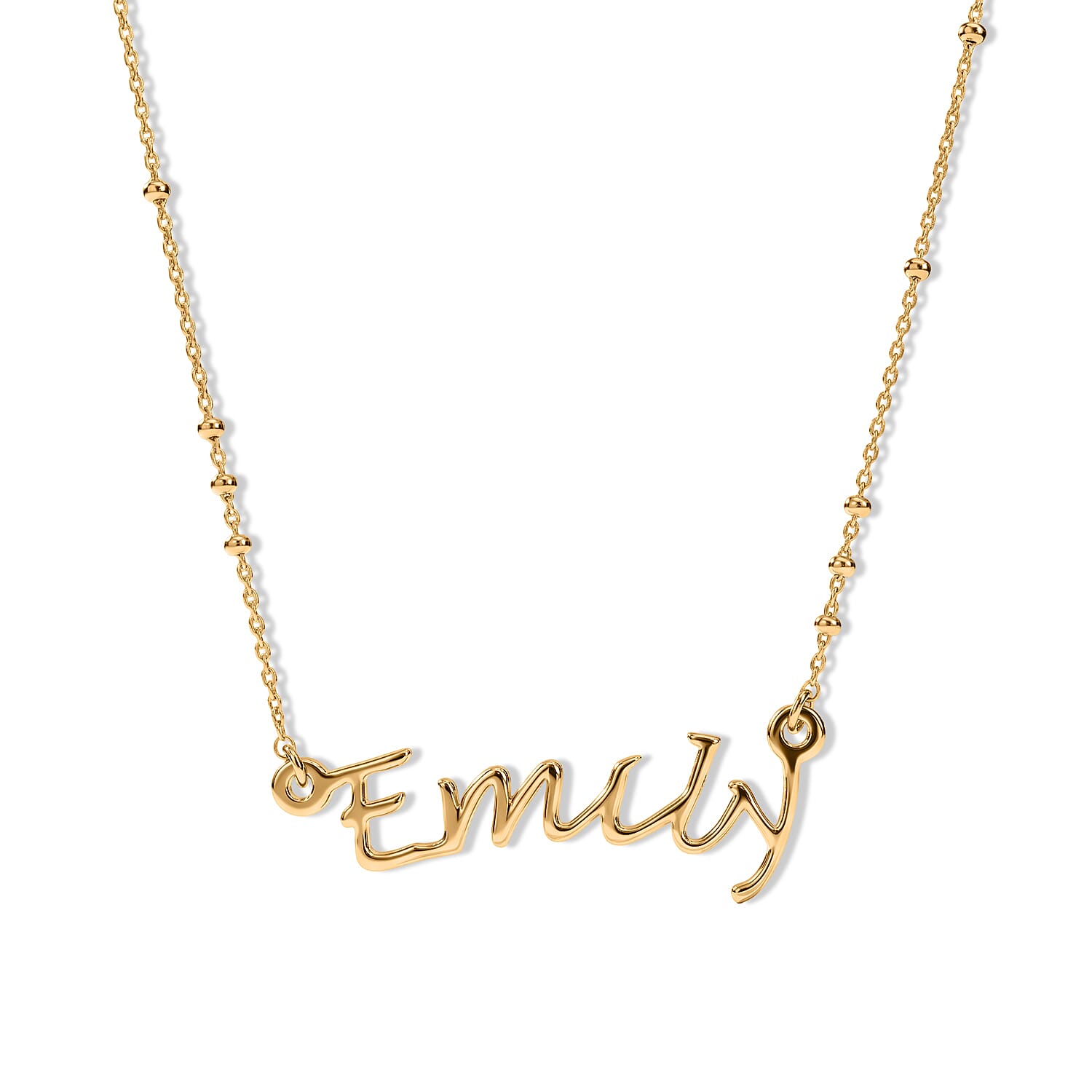 Rachel Galley - 18K Vermeil Yellow Gold Plated Sterling Silver Necklace (Size - 18-2 Ext)