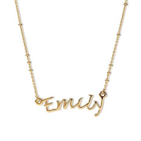 Rachel Galley - 18K Vermeil Yellow Gold Plated Sterling Silver Necklace (Size - 18-2 Ext)