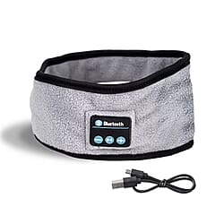 200mah Wireless Bluetooth Music Headband with USB Cable - Grey