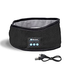 200mah Wireless Bluetooth Music Headband with USB Cable - Grey