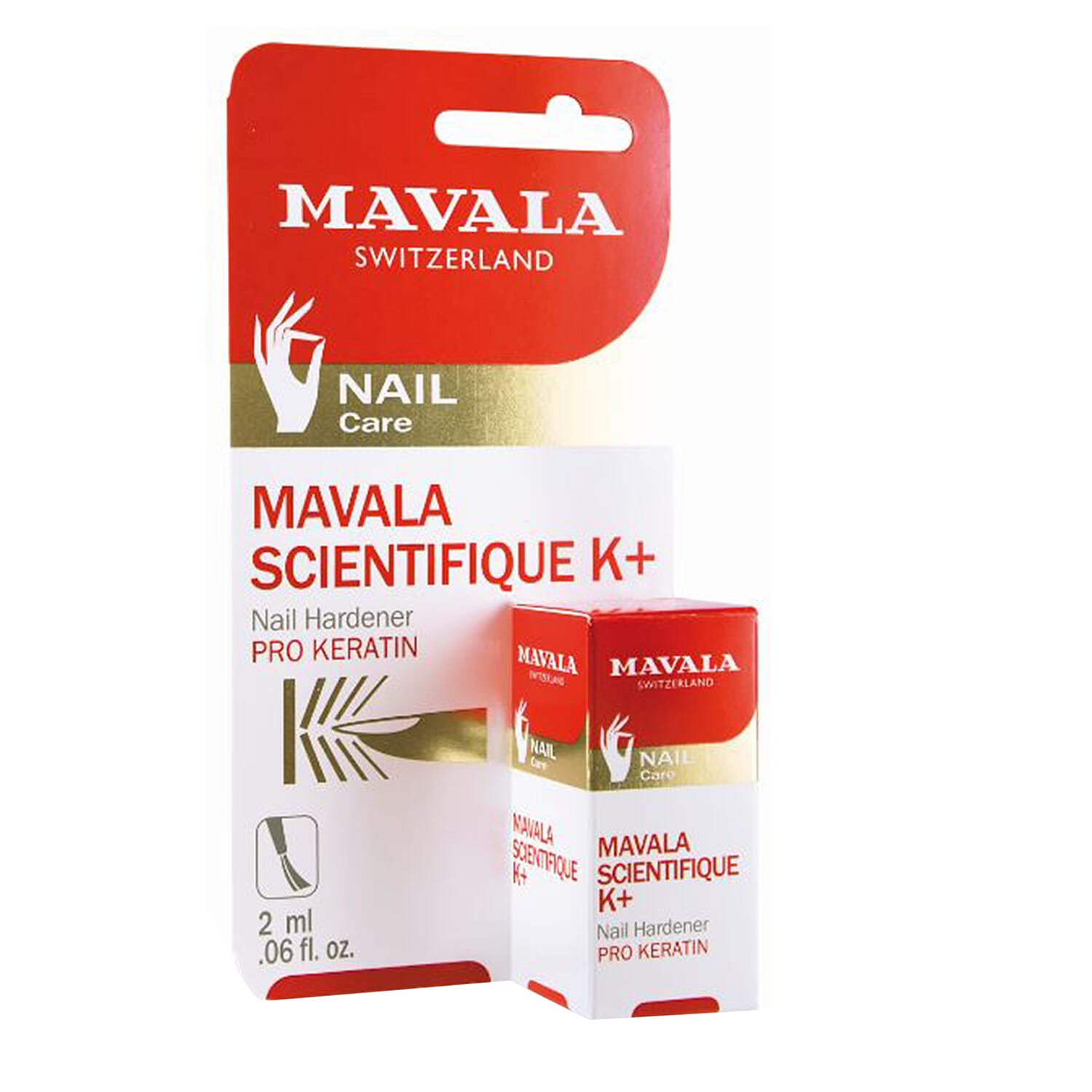 Pack of 2 - Mavala- Treatment Duo- Scientifique K- Nail Hardener (2ml) & Mavastrong(5ml) (Fortifying Nail Treatment & Base Coat)