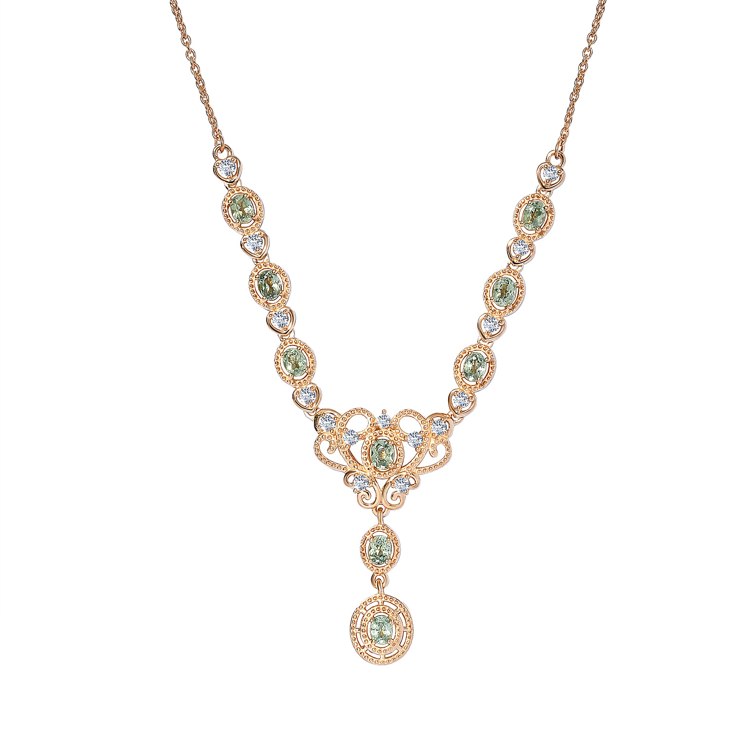 Buy KARIS Cambodian Blue Zircon Sagittarius Zodiac Pendant Necklace 20  Inches in 18K YG Plated and ION Plated YG Stainless Steel 0.05 ctw at  ShopLC.