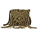 Cotton Crossbody Macrame Bag with Long Handle - White
