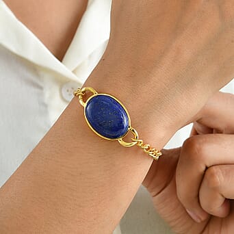 https://tjcuk.sirv.com/Products/87/1/8719193/EverTrue-Lapis-Lazuli-Chain-Bracelet-Size-7-5-Pure-Yellow-Brass-27-259_8719193_1.jpg?w=342&h=342