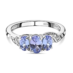 Tanzanite Ring in Sterling Silver