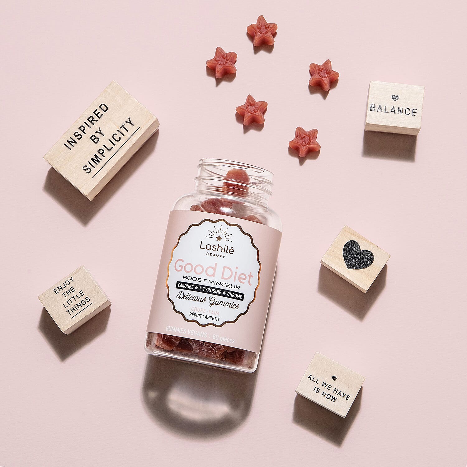 Lashile- Good Diet Vitamin Boost Gummies - 60 Pieces