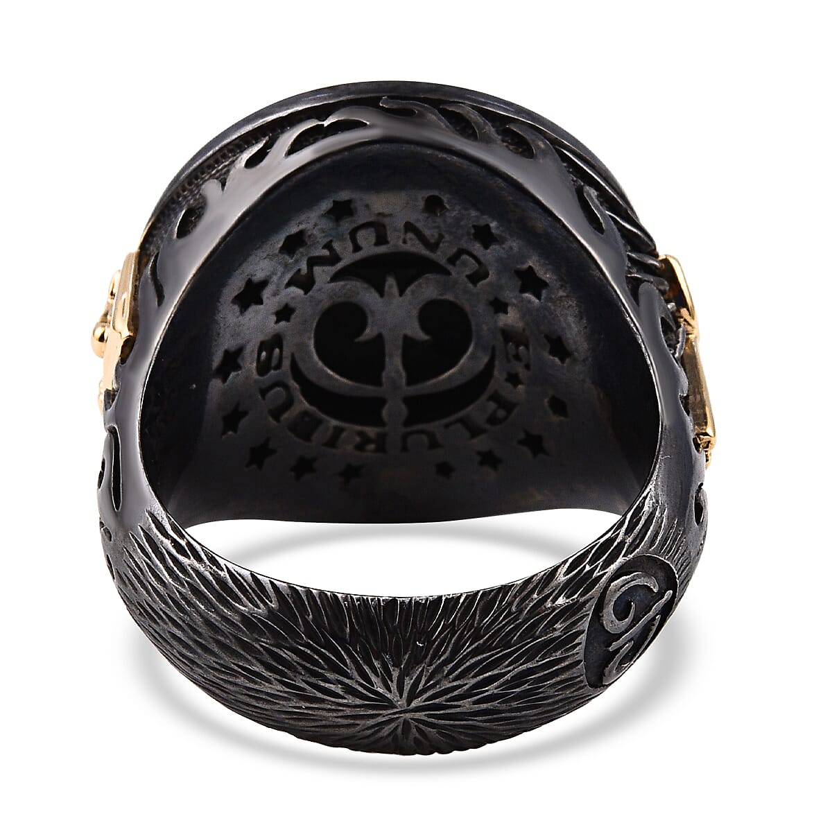 Galatea - The Capitan Collection - Diamond Dragon Ring in  Diamond (SI-GH) & 14K Yellow Gold 3.42 Grams