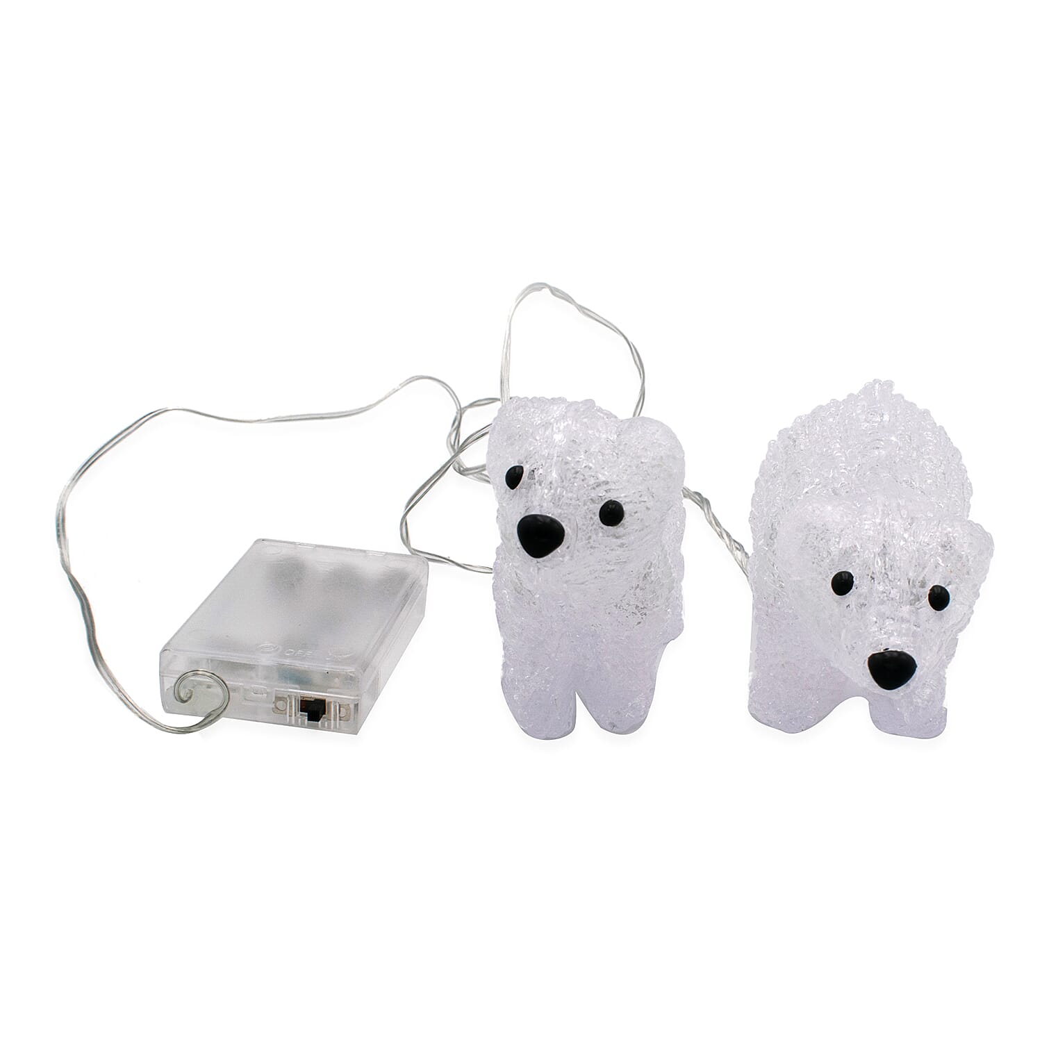 Set of 2 LED Polar Bears