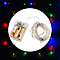 100 LED String Lights with Flashing & Timer - Multi Colour
