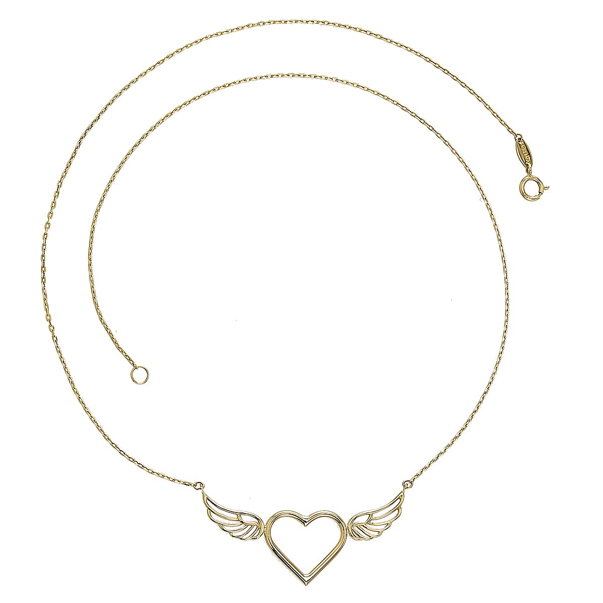 9K Yellow Gold Necklace (Size 17)