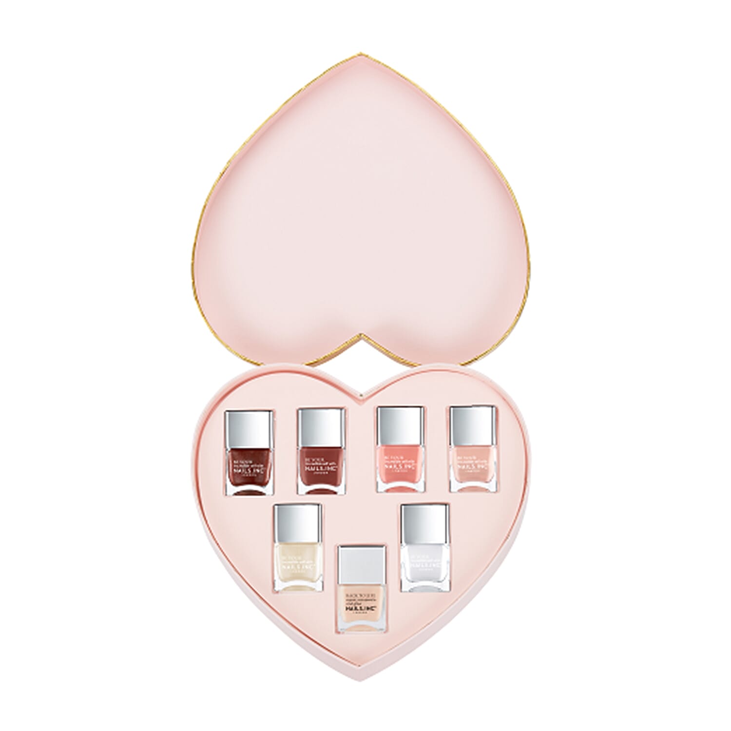 Nails Inc- Better Choco-Late Than Never - 7 Piece Gift Set (7x14 ML)