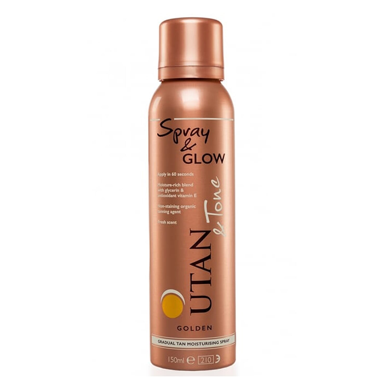 Utan & Tone: Spray & Glow Golden - 150ml