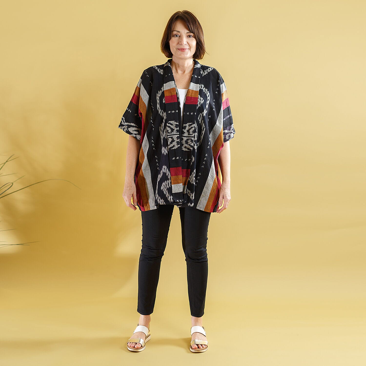 Bali Collection - 100% Cotton Jacket (One Size) - Multi