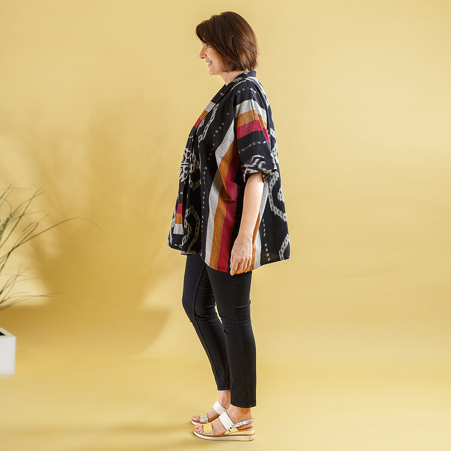 Bali Collection - 100% Cotton Jacket (One Size) - Multi