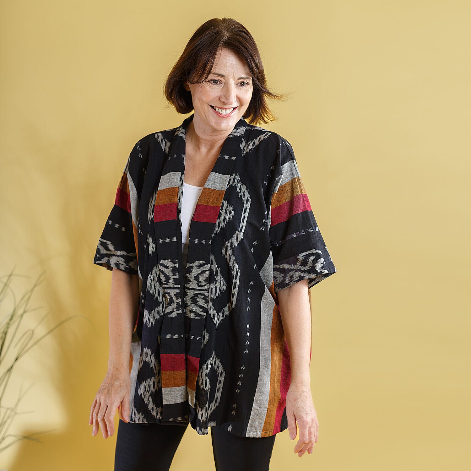 Bali Collection - 100% Cotton Jacket (One Size) - Multi