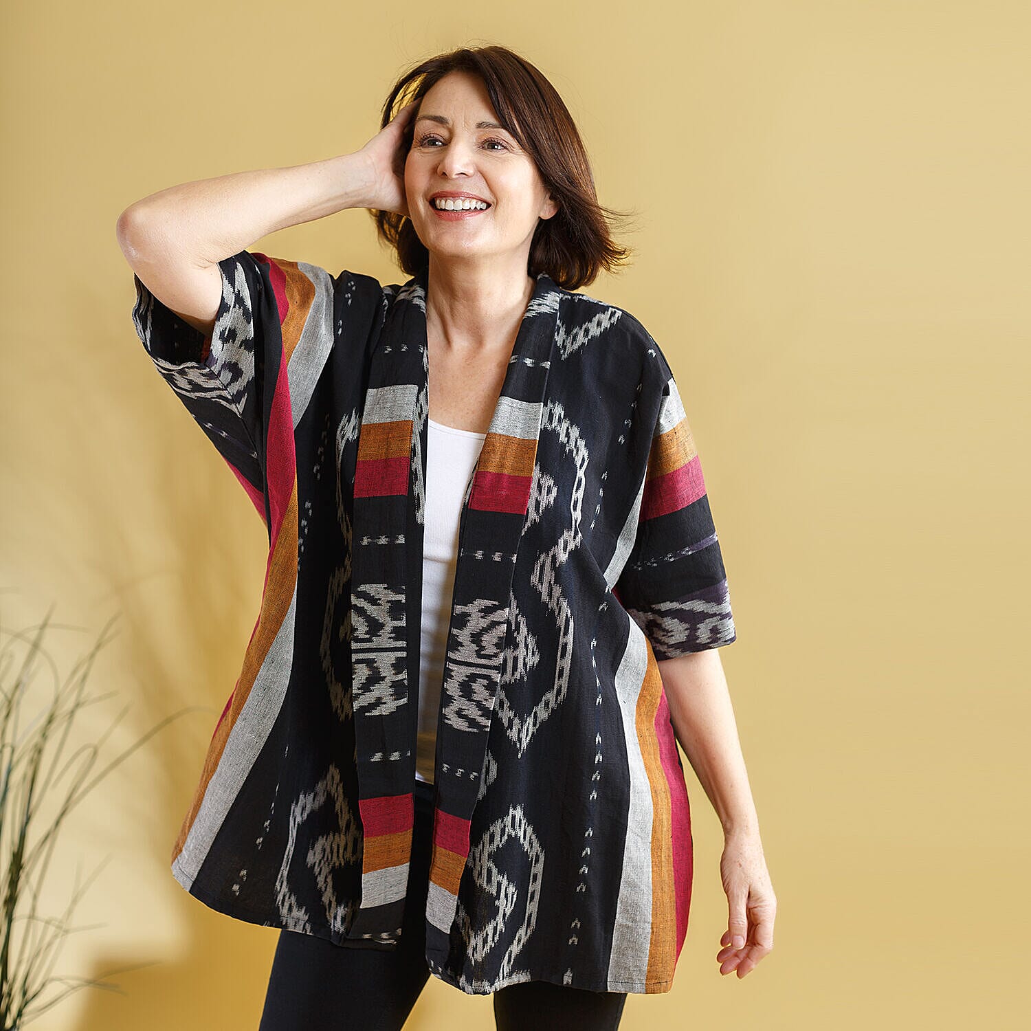 Bali Collection - 100% Cotton Jacket (One Size) - Multi