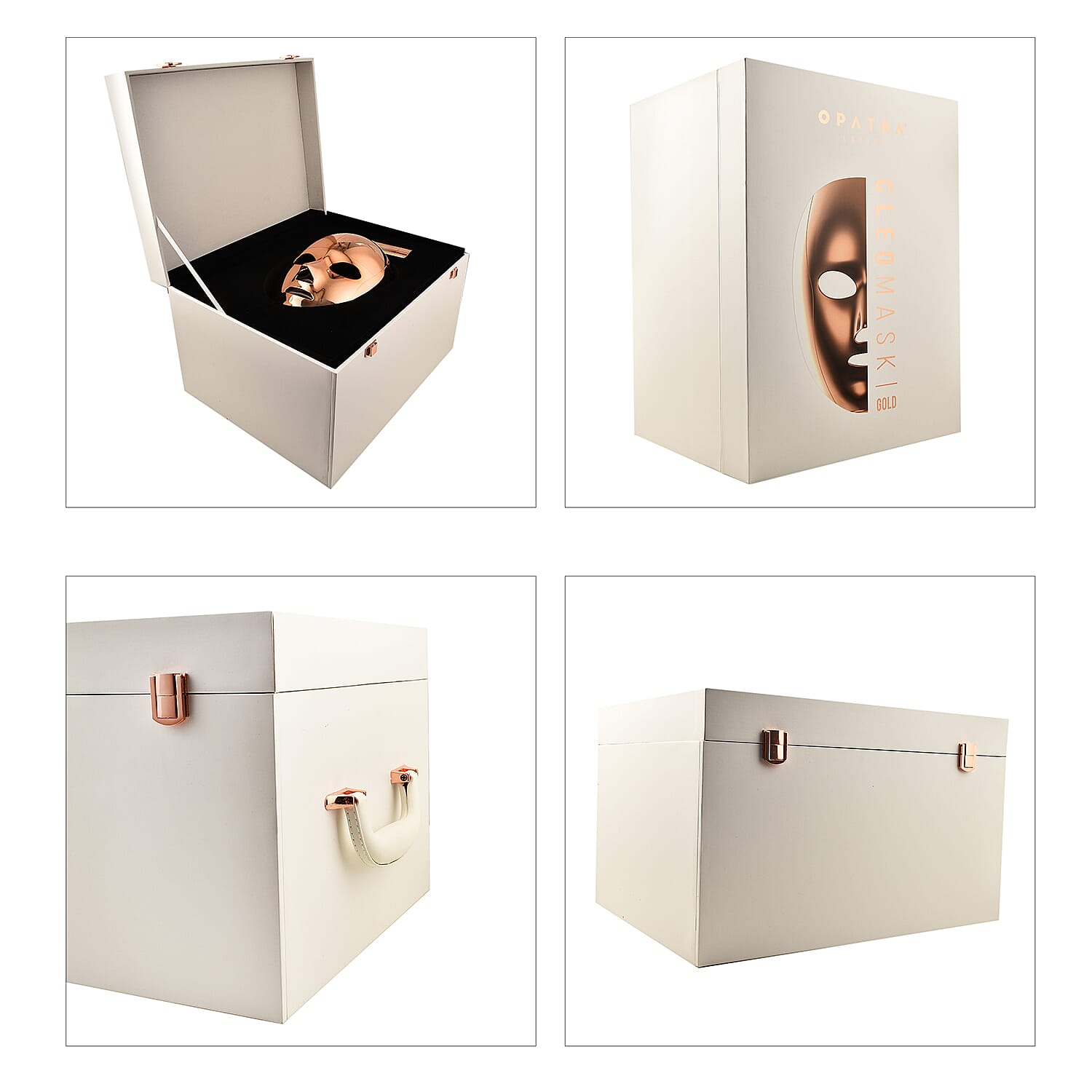 Opatra- Cleo Gold LED Skin Rejuvenation Mask - 228 Red & Near - Infrared Lights