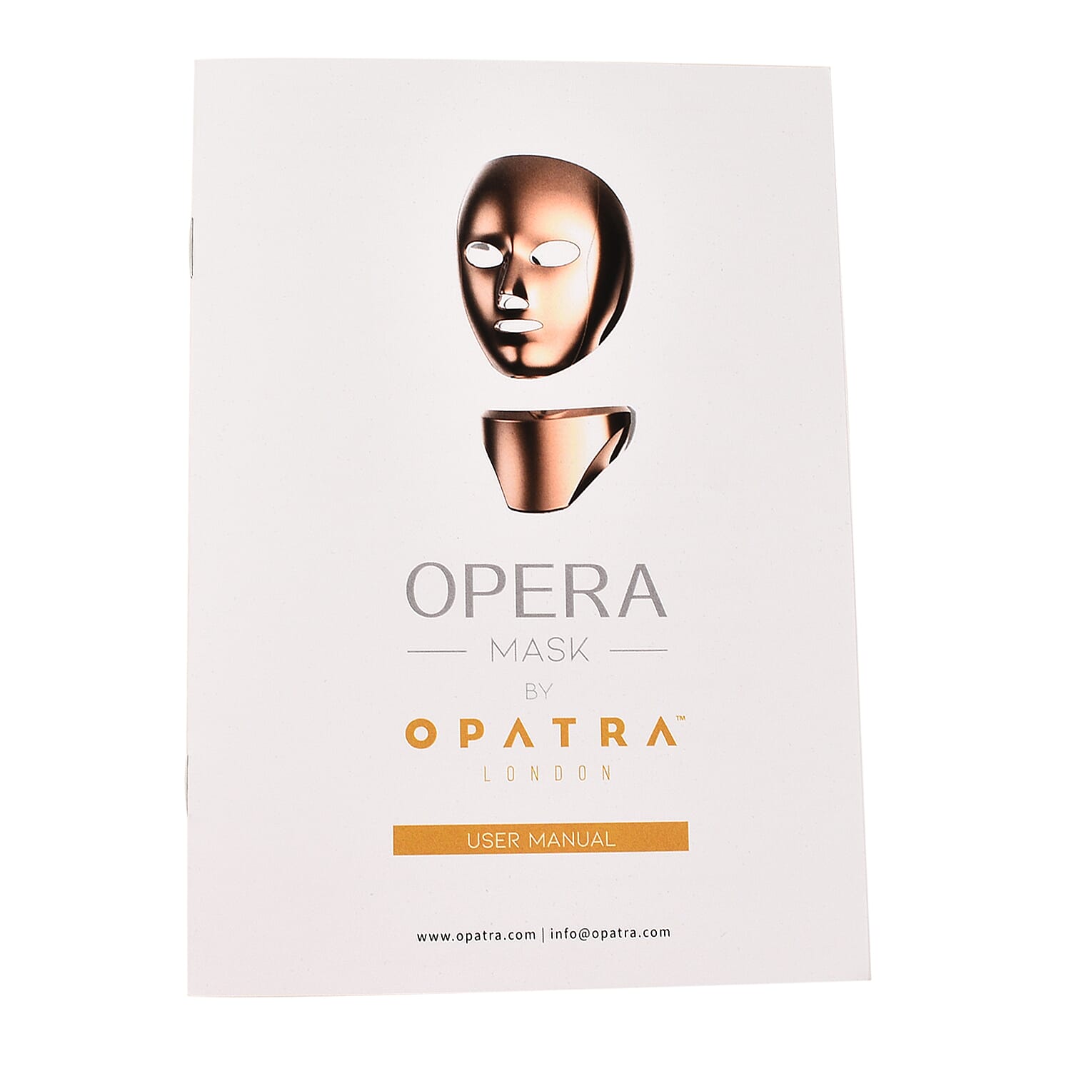 Opatra- Cleo Gold LED Skin Rejuvenation Mask - 228 Red & Near - Infrared Lights