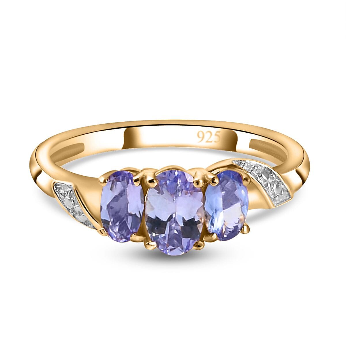 Tanzanite Ring in Sterling Silver