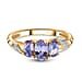 Tanzanite Ring in Sterling Silver