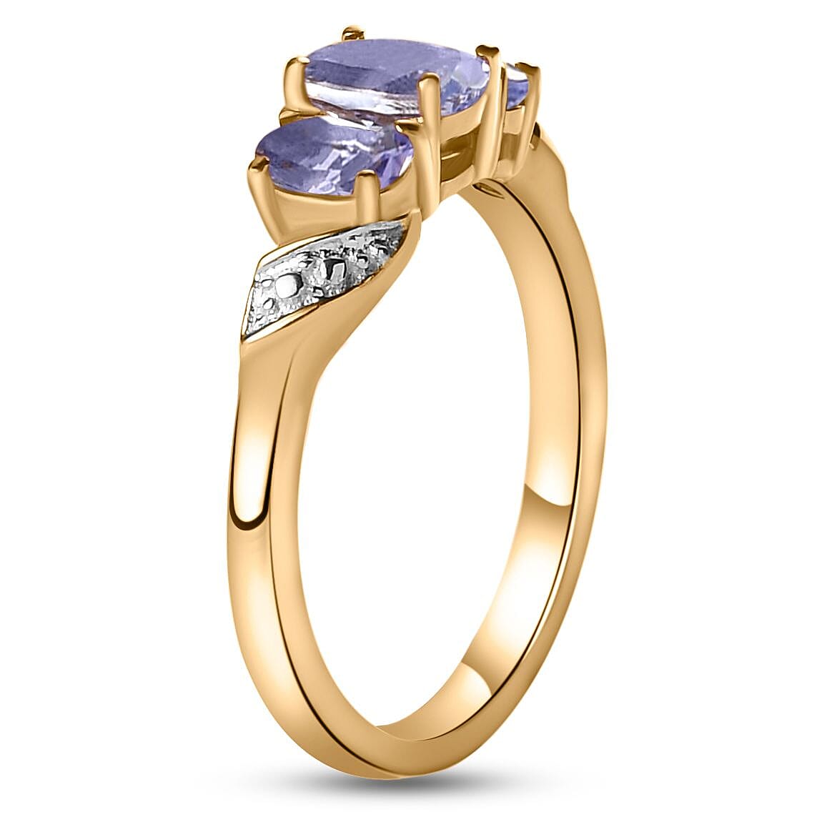 Tanzanite Ring in Sterling Silver