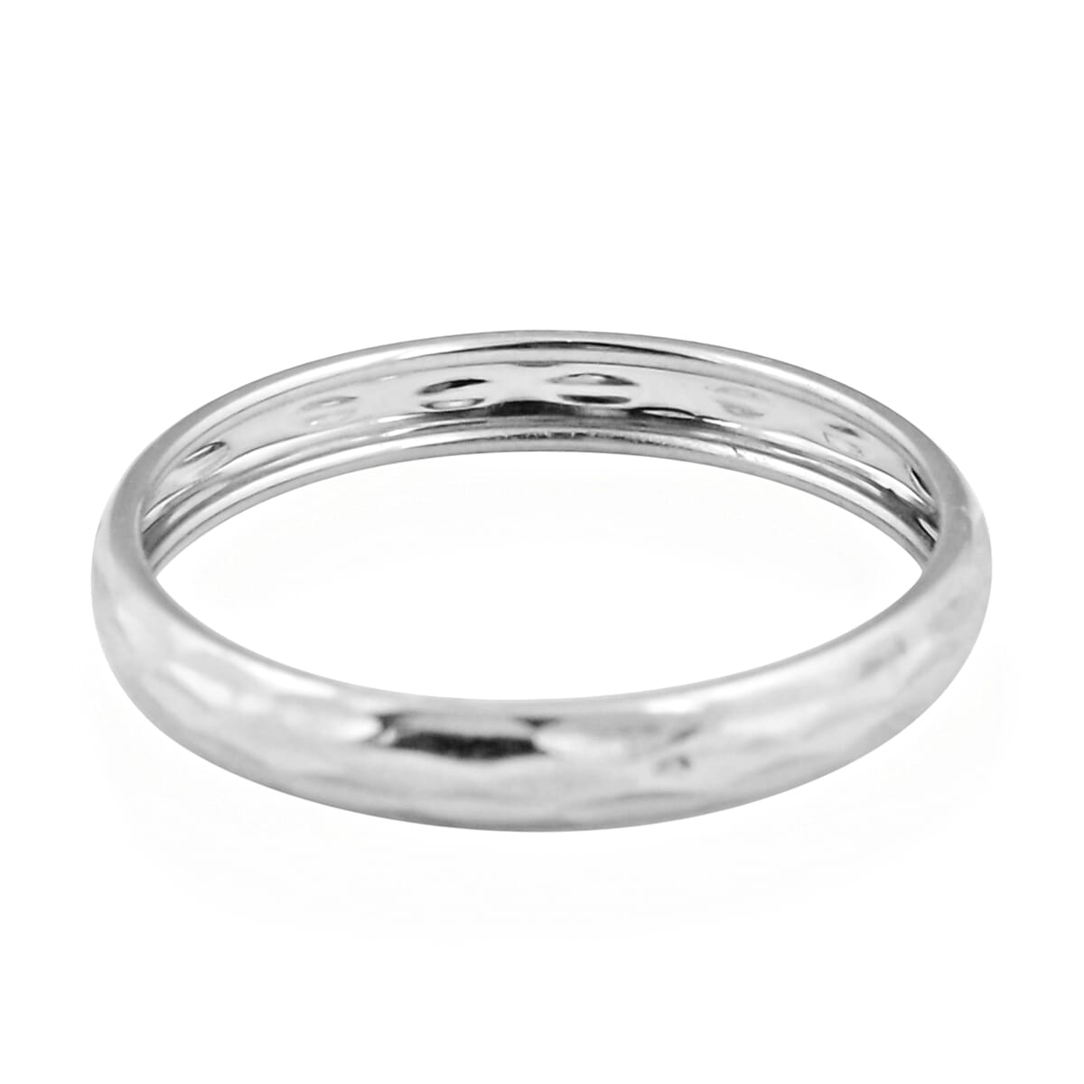 Vicenza Collection - 9K Gold Diamond Cut Stackable Band Ring