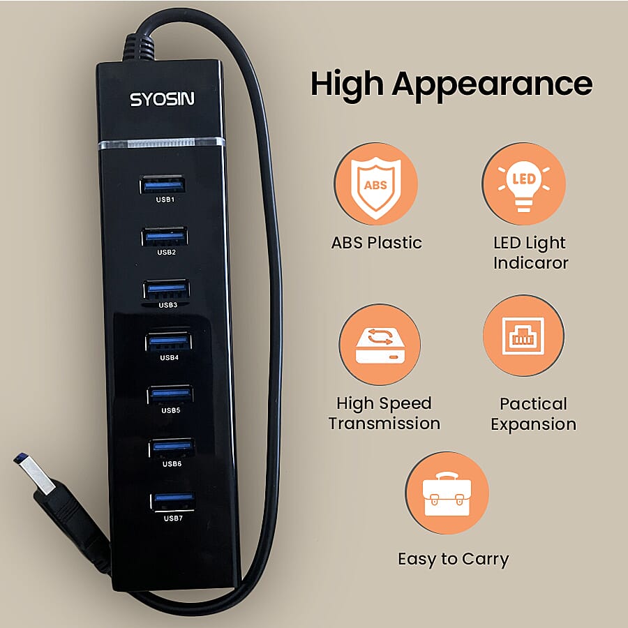 New Arrival 7 Ports USB Hub Expansion