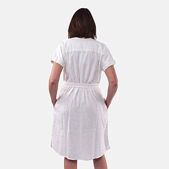 https://tjcuk.sirv.com/Products/87/3/8733017/Tamsy-Linen-Blend-Belted-Dress-(Size-L16-18)-White_8733017_1.jpg?w=342&h=342
