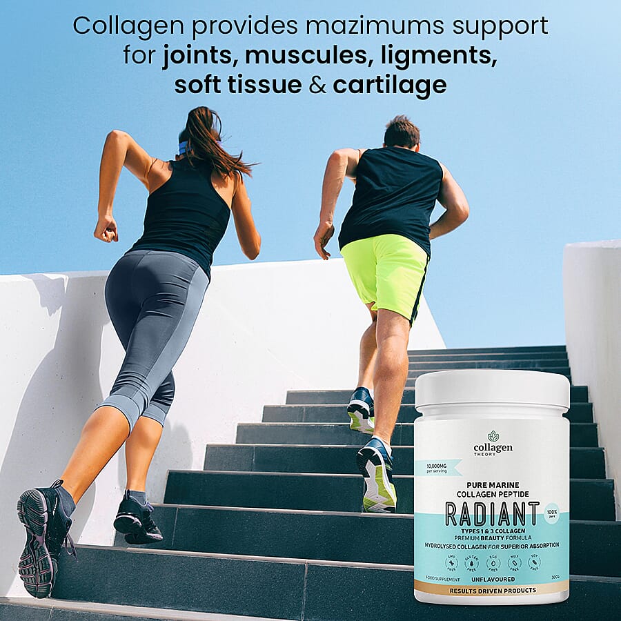 Collagen Theory- Radiant Pure Premium Marine Collagen Powder - 300g