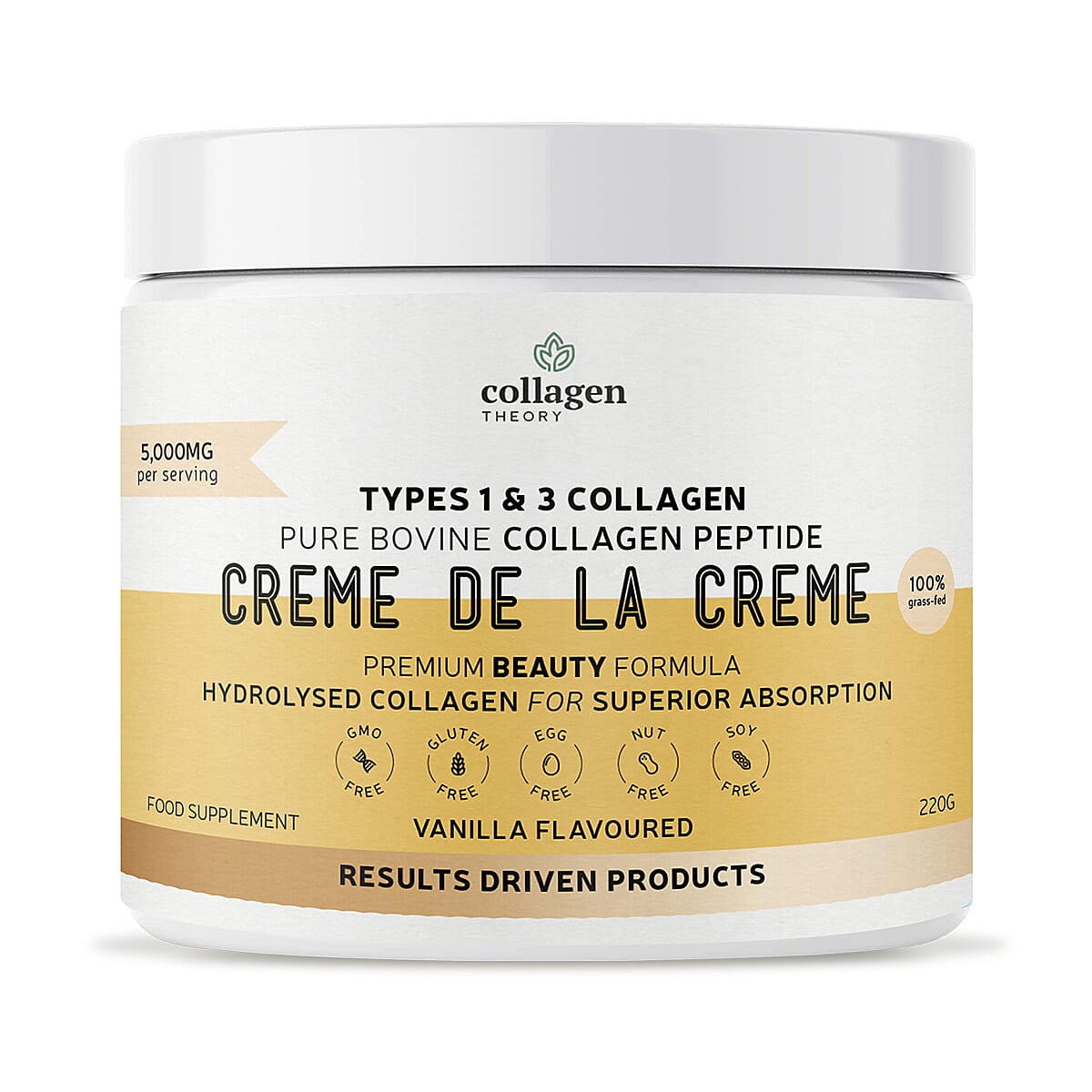 Collagen Theory- Creme De Le Creme Premium Collagen Creamer- 220g