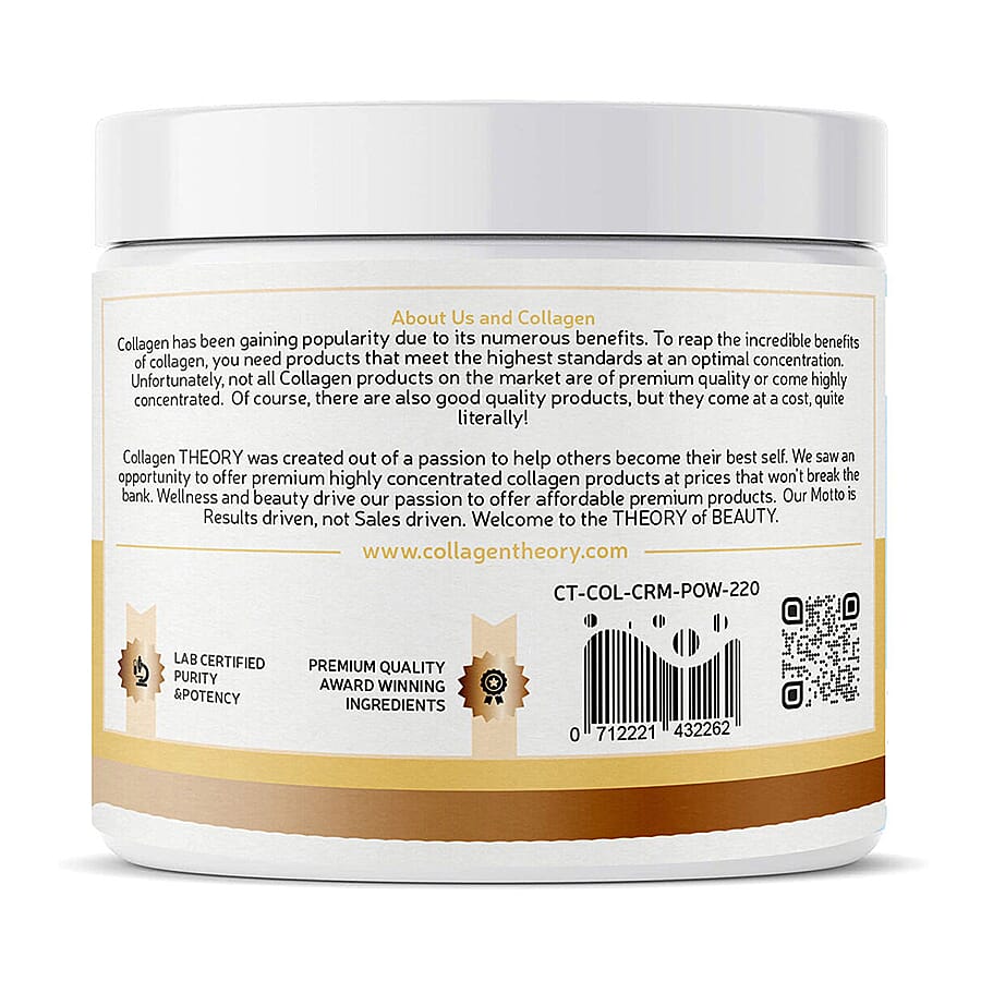 Collagen Theory- Creme De Le Creme Premium Collagen Creamer- 220g